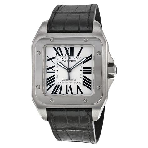 cartier santos 100 w20073x8-38mm|santos 100 cartier price.